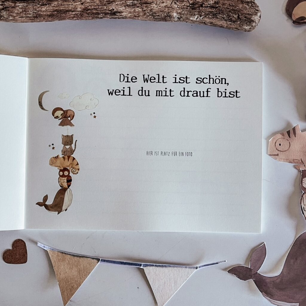 Gästebuch Babyparty Schatzls Schatzkisterl