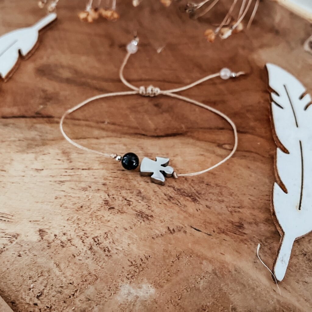 Chakra Armband Set 4-teilig Für Männer - Echte Heilsteine, Elastisch, In Geschenkbox