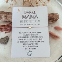 Armband Danke Mama