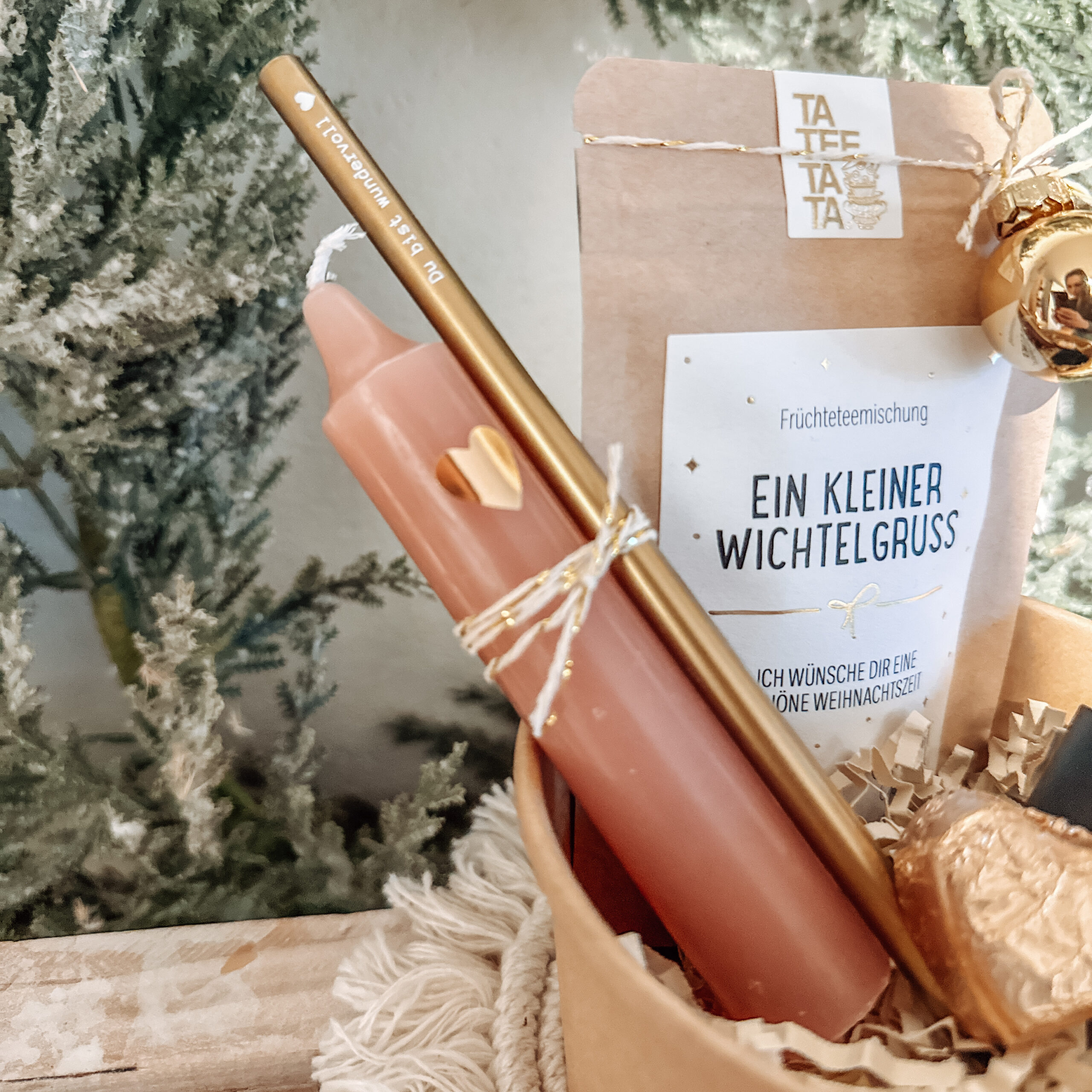 Weihnachtsgeschenk Kleiner Wichtelgruss