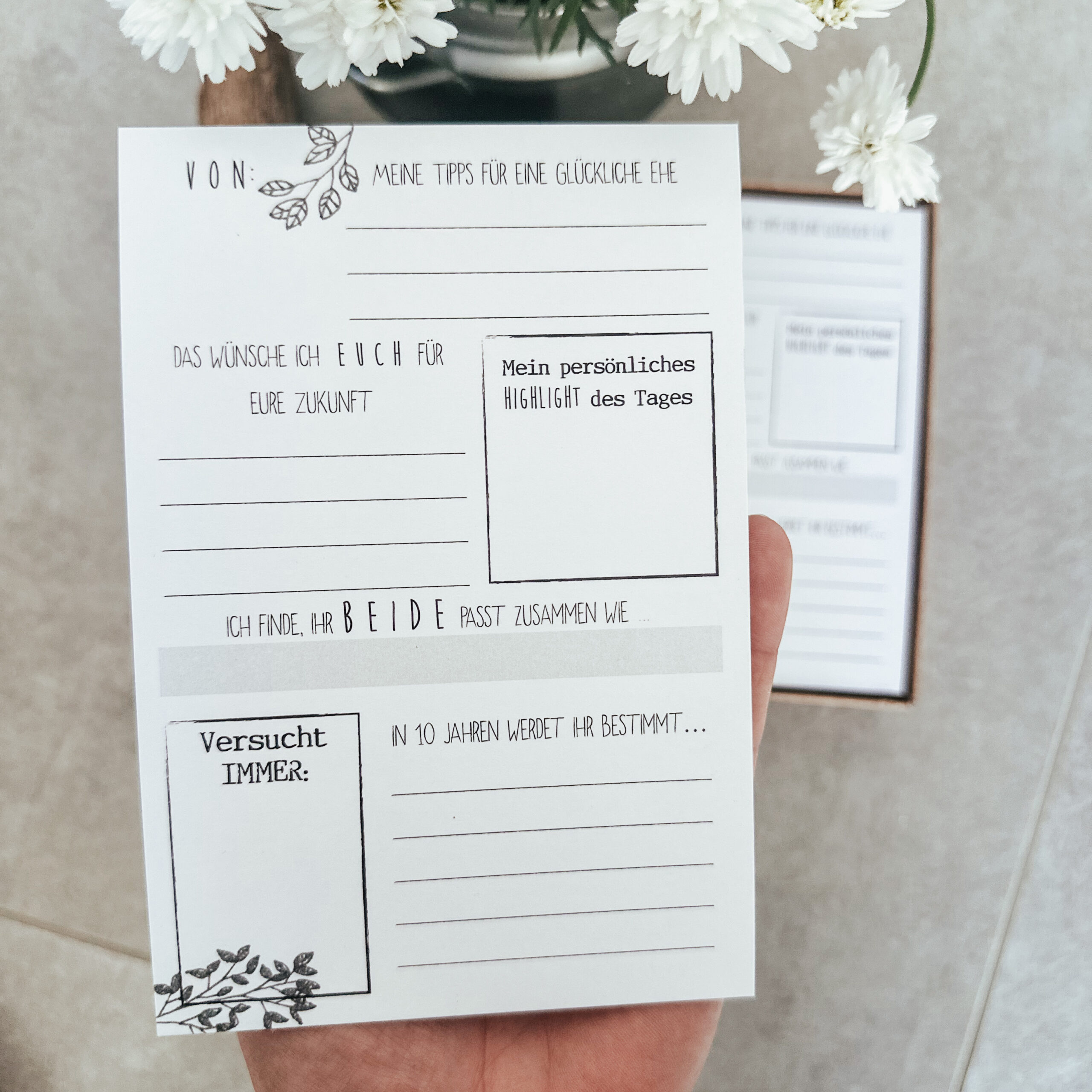 Gästebuch Hochzeit