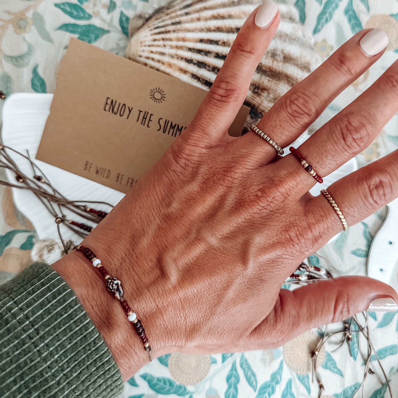 Muschelarmband