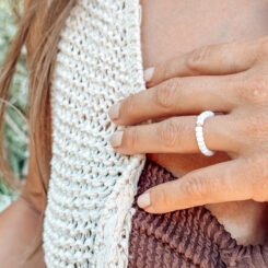 Handmaderinge - Ringe mit Elastikband