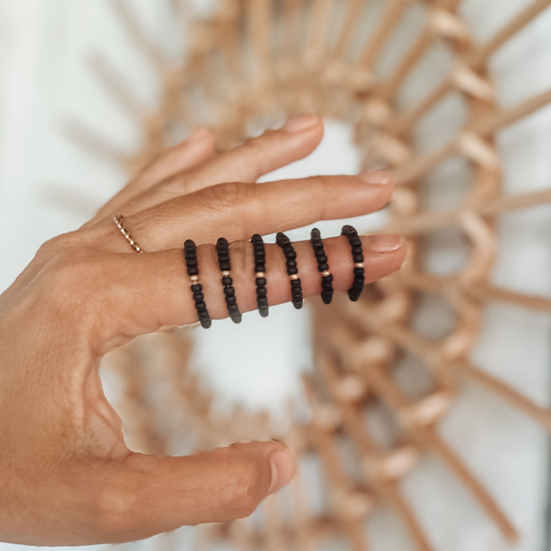 Handmaderinge - Ringe mit Elastikband