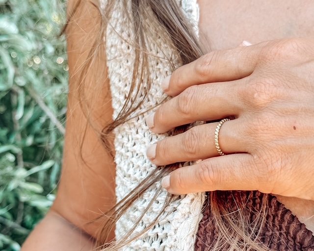 Handmaderinge - Ringe mit Elastikband