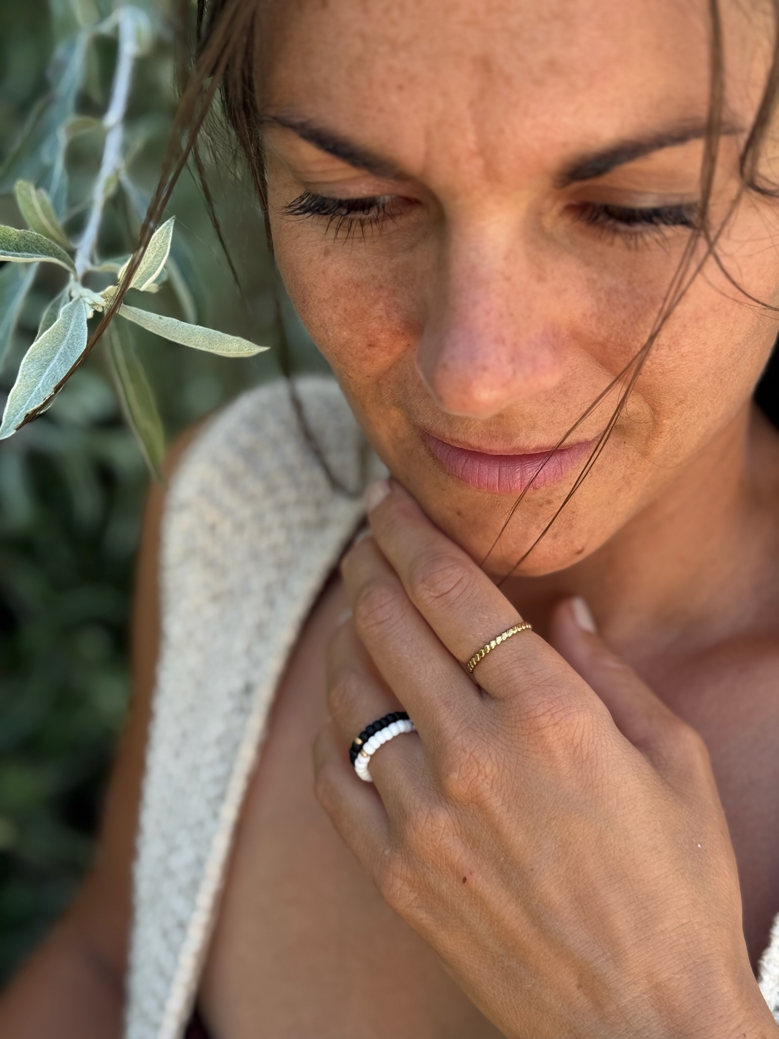 Handmaderinge - Ringe mit Elastikband