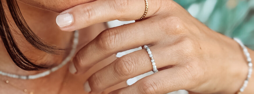 Handmaderinge - Ringe mit Elastikband