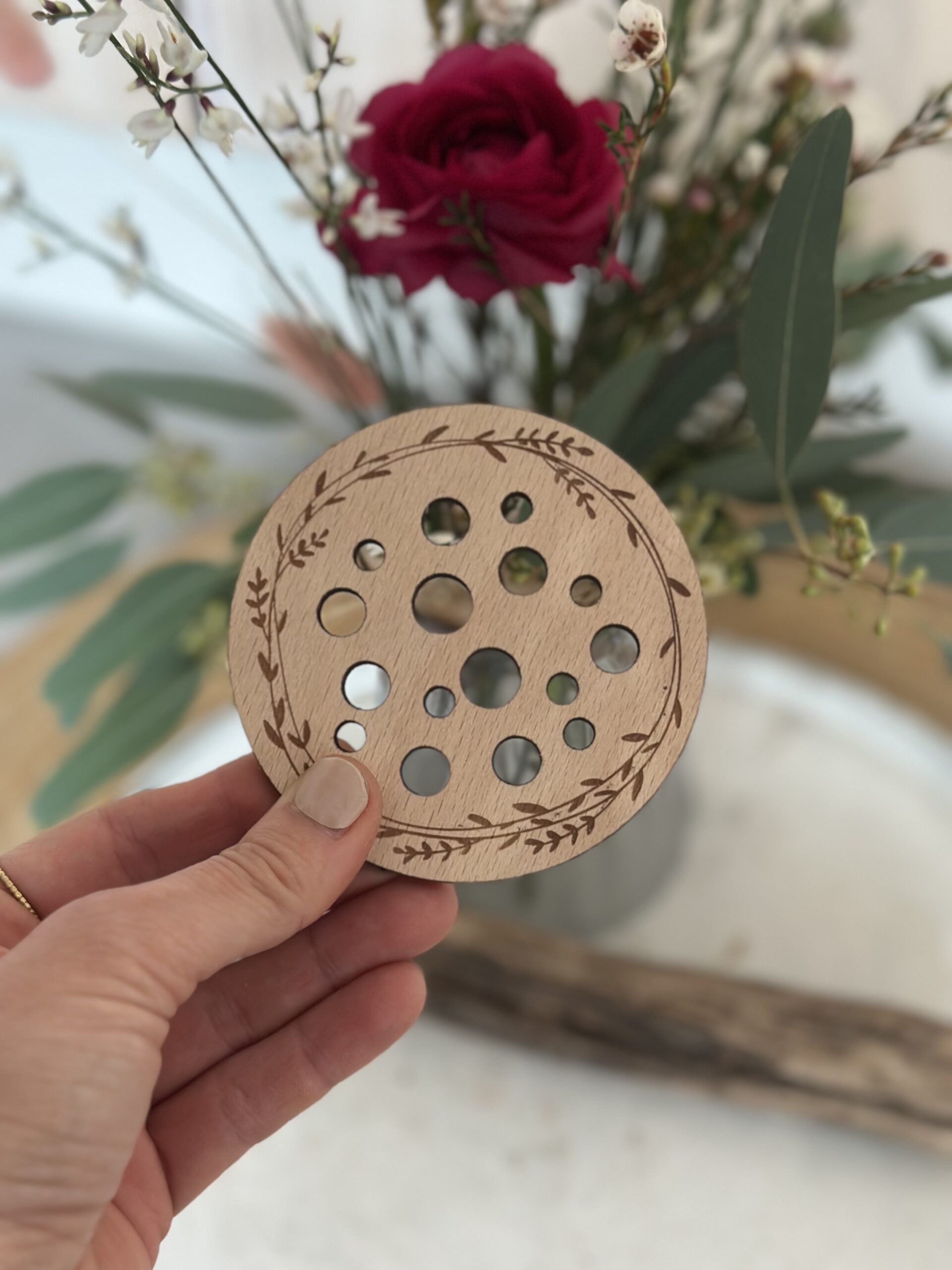 Blumenretter - Geschenksidee, Steckhilfe für Blumen