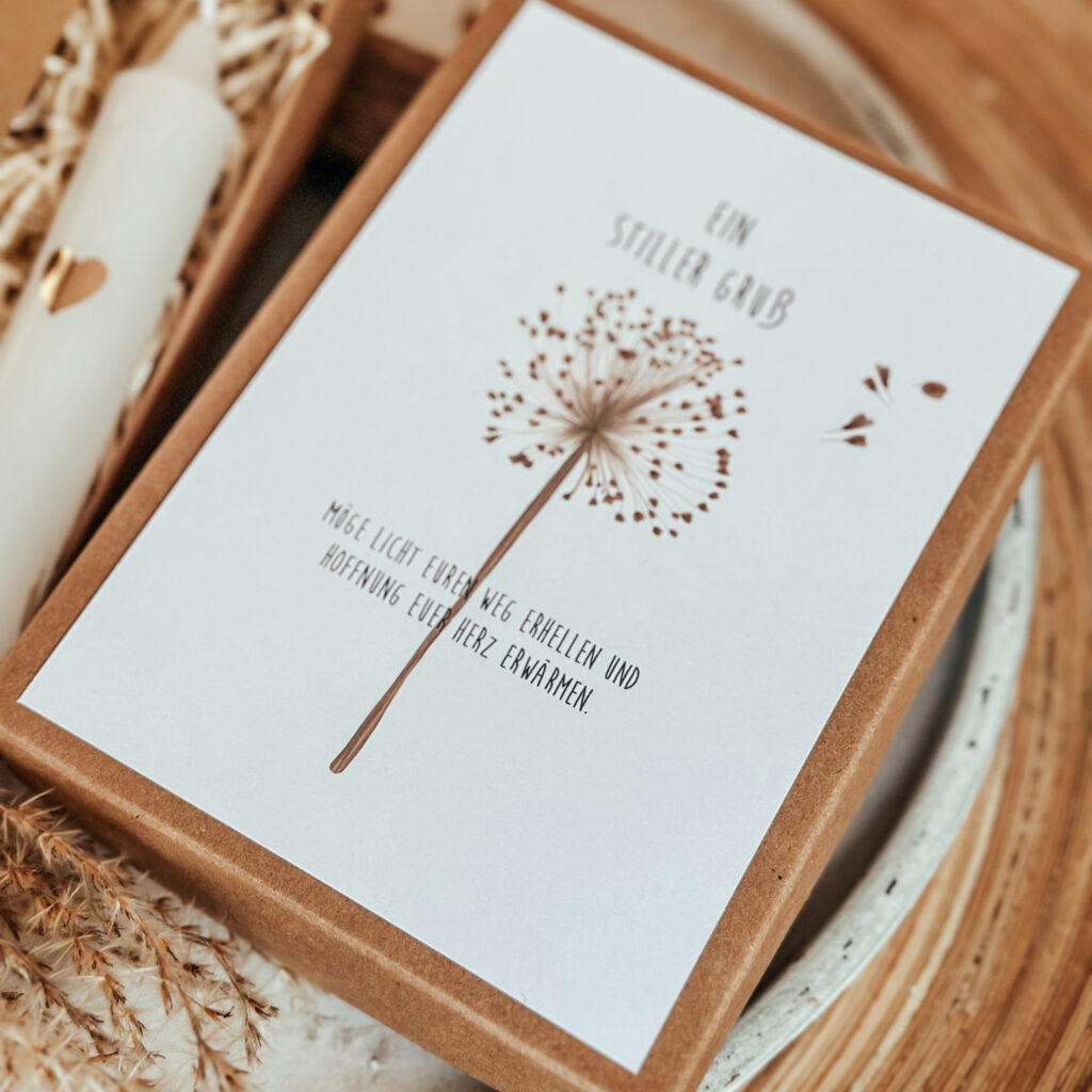 Geschenke für Trauernde - Geldgeschenk