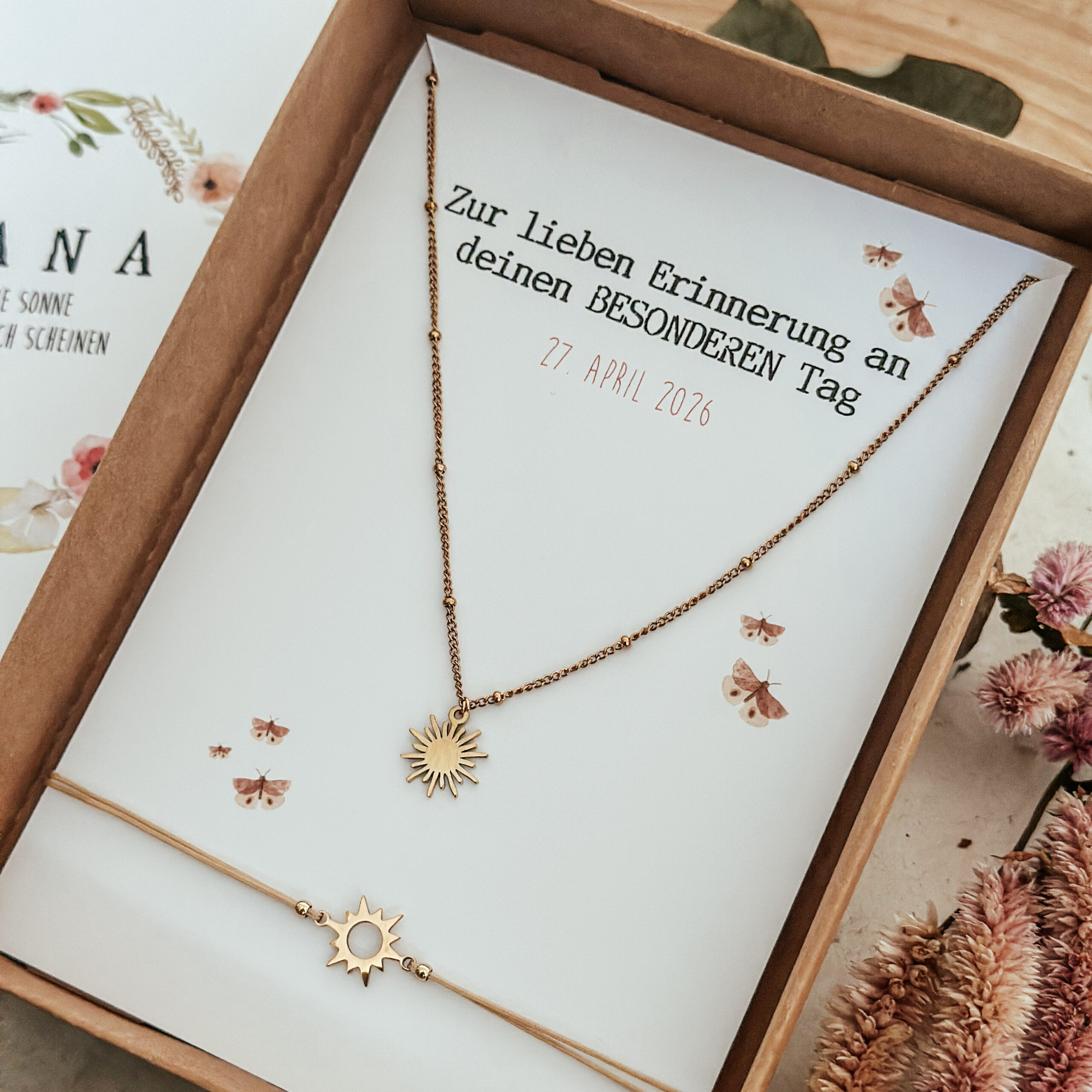 Geschenkebox zur Firmung und Erstkommunion