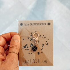 Glücksmagnet, Schlüsselanhänger Kleeblatt