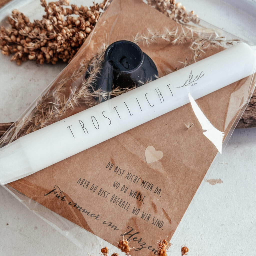 Trostlicht Trauergeschenk