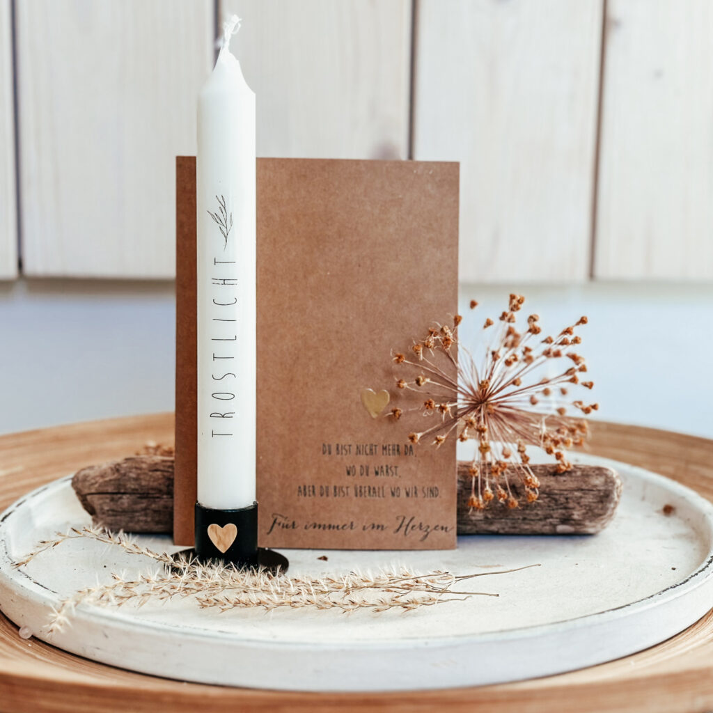 Trostlicht Trauergeschenk