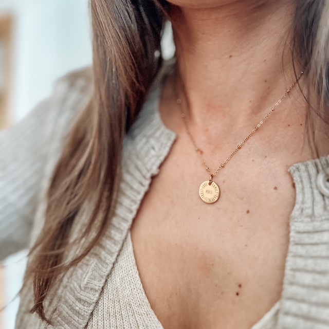 Mindset Halskette Unendlichkeitszeichen Peace