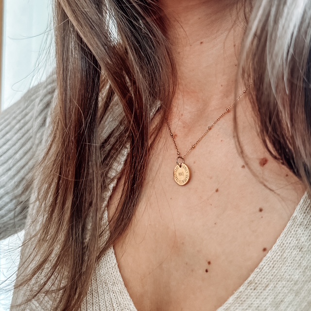 Mindset Halskette Unendlichkeitszeichen Peace