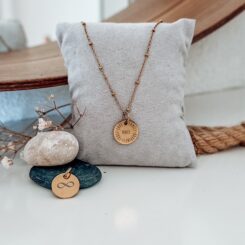 Mindset Halskette Unendlichkeitszeichen Peace