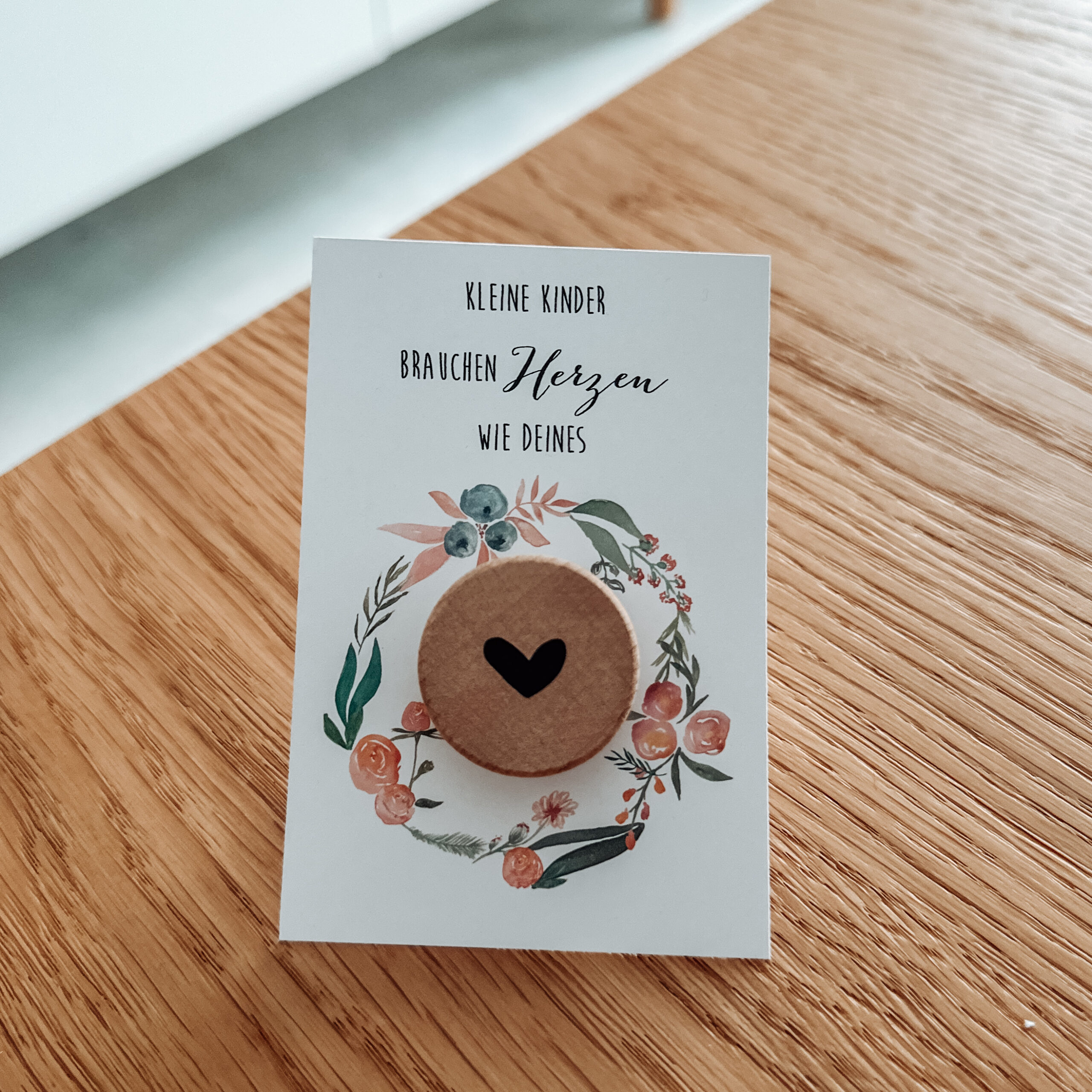 Abschiedsgeschenk Flaschenstopper