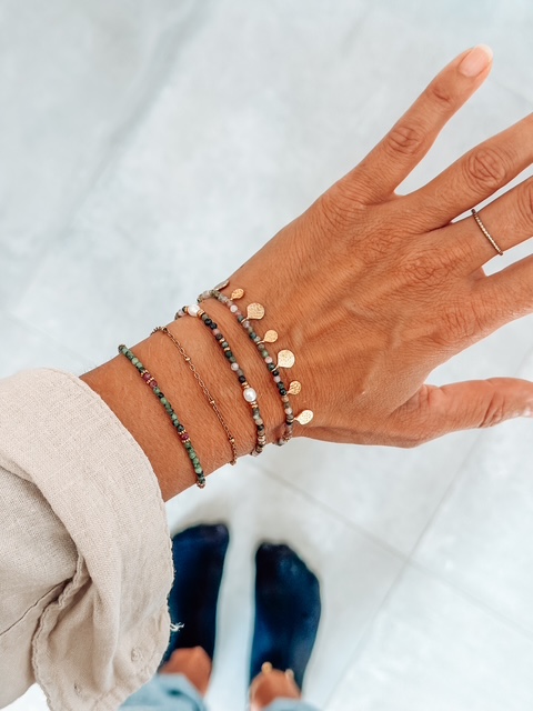 Monsteinarmband bunt