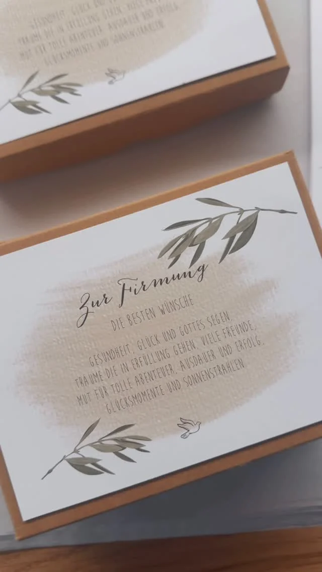 Geld schön VERPACKEN! 💸💰
☀️Du willst Geld zur Firmung, Erstkommunion, Taufe, Matura, zur Trauerfeier ect. verschenken, dann habe ich eine schöne Lösung für dich damit du keine Arbeit mit dem VERPACKEN hast!
Im Wunschfüller hat nicht nur Geld Platz, sondern auch Gold oder Gutscheine … 
.
Für später speichern - alle Produkte findest du im Onlineshop☀️
.
#geldgeschenk #firmung #geschenke  #geschenkefürdieliebsten