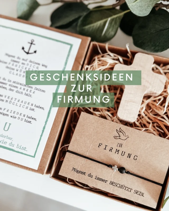 ✨ Zur Firmung etwas ganz Besonderes verschenken ✨

In unserem Onlineshop findest du eine liebevoll zusammengestellte Auswahl an Produkten rund um das Thema Firmung 💫
Ob personalisierte Prints, stilvolle Geschenkeboxen, verschiedene Kreuze und Armbänder oder individuell gestaltete Erinnerungsboxen – hier ist für jeden Geschmack etwas dabei.

Mache diesen besonderen Anlass unvergesslich mit einzigartigen und persönlichen Geschenken ❤️
.
Speichern !!!!
.
#Firmung #Geschenkidee #PersonalisierteGeschenke #Erinnerungen