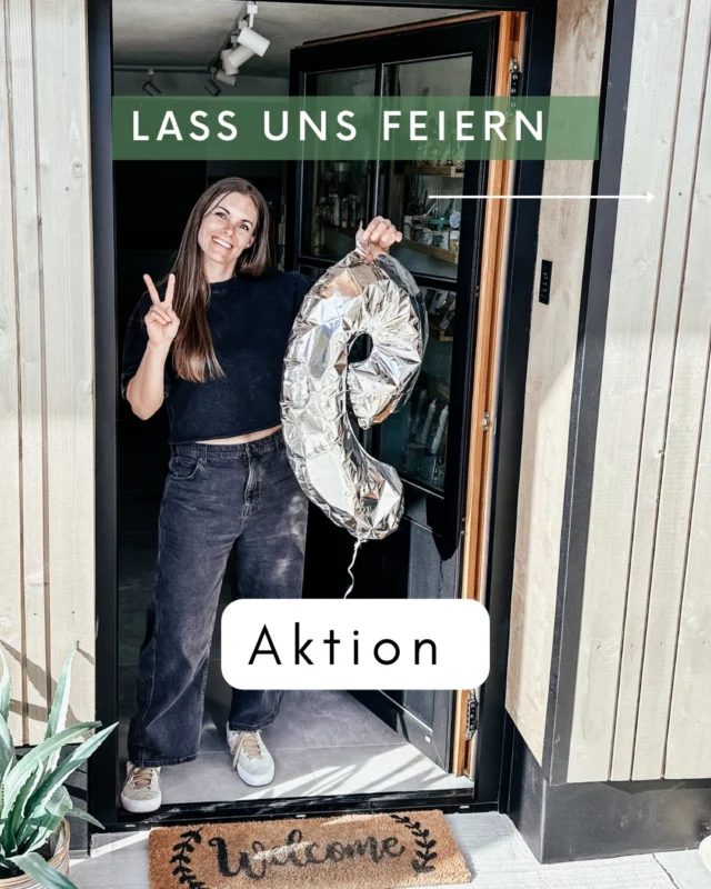 🎉 Geburtstag feiern wir gemeinsam! 🎉
Danke für 9 wunderbare Jahre 🙏☀️🙌
Deshalb gibt’s jetzt -10% auf ALLES mit dem Code 9.Geburtstag ✨
👉 Einfach am Ende des Bestellvorgangs eingeben!

💝 Extra Goodies:
– ab 50€ gibt’s ein Goodie im Goodie-Bag
– ab 80€ ein zusätzliches Geschenk in deiner Tasche
– ab 120€ versandkostenfrei in Österreich 🇦🇹
– ab 140€ versandkostenfrei in Deutschland 🇩🇪

Das Beste die 9. Bestellung er hält ihren Einkauf zurück im Wert eines Warengutscheins! 

⏳ Schnell sein lohnt sich: Die Aktion gilt nur bis 10. Mai!
.
#handmade #geschenke #geburtstag #Aktion