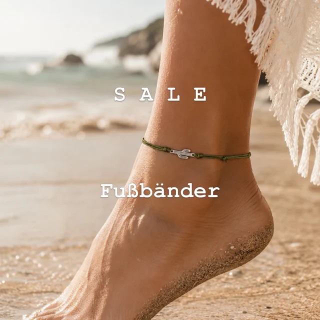 Sale 
.
🌞 Der Sommer ist da! 🌞

Unsere Fußbänder sind bereits im Abverkauf – sichere dir jetzt dein Lieblingsstück im Onlineshop bei Schmuckfußbänder. ✨

📌 Speichere diesen Beitrag für später.

❓ Hast du deinen Urlaub schon geplant – und trägst du im Sommer Fußbänder? Verrate es uns in den Kommentaren!

#Fußband #Fußbänder #SommerSchmuck #Schmuckliebe #SommerLook
