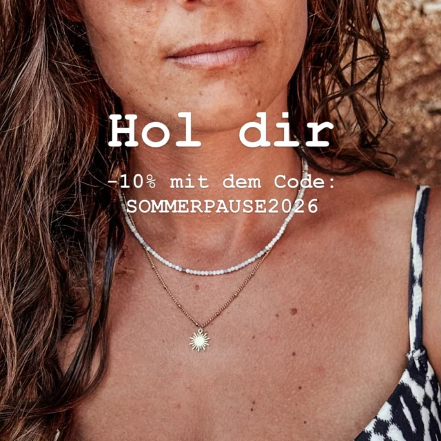 Sommerpause von 03-31.08.2026
.
Für das lange warten gibt es -10% auf alle im Shop ☀️
.
Ab 31.08 geht deine Bestellung wieder raus!
.
#sommer #sonnegenießen☀️ #sonne #sun