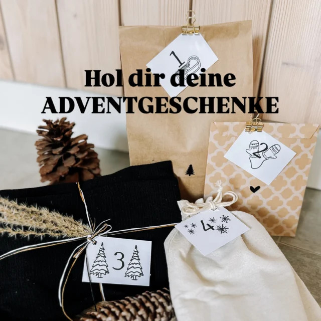 Die Adventgeschenke 2026 sind da! ✨

Endlich ist es so weit: Unsere Adventgeschenke sind ab sofort online! 🎁 JETZT VORBESTELLEN ✨

Für jeden Adventsonntag wartet ein besonderes Geschenk auf dich, rund um Achtsamkeit, Ruhe und Dankbarkeit. 🕯️

🤍 1. Advent: Zeit für dich
🤍 2. Advent:  Zwei schöne Begleiter
🤍 3. Advent: Genusszeit
🤍 4. Advent: Glück für jeden Tag

Eine wunderbare Überraschung für dich selbst oder für liebe Menschen, denen du in der Adventzeit eine Freude machen möchtest. 💫

⚠️ Achtung: limitierte Anzahl! Nur solange der Vorrat reicht. Also schnell sein! 🏃‍♀️ die ersten 10 Bestellungen bekommen ein EXTRA 🎁 Geschenk 🎁 

👉 Jetzt entdecken, Link in der Bio!

#Adventkalender #Adventgeschenke #Advent2026 #Achtsamkeit #Dankbarkeit